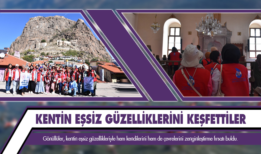 Şehrin eşsiz güzelliklerini keşfettiler